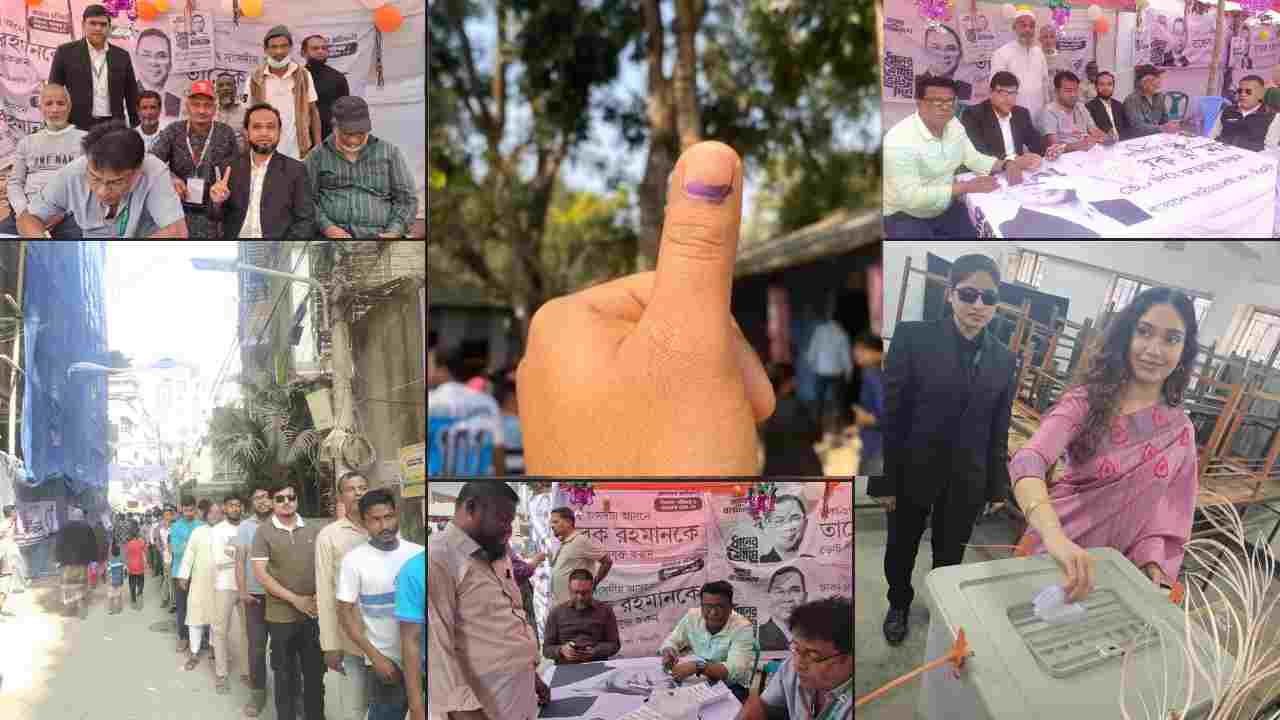 পরিবর্তনের বার্তা নিয়ে ভোটের মাঠে ভোটাররা